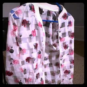 Lightweight Floral Jacket